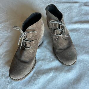 CLARKS Suede Booties